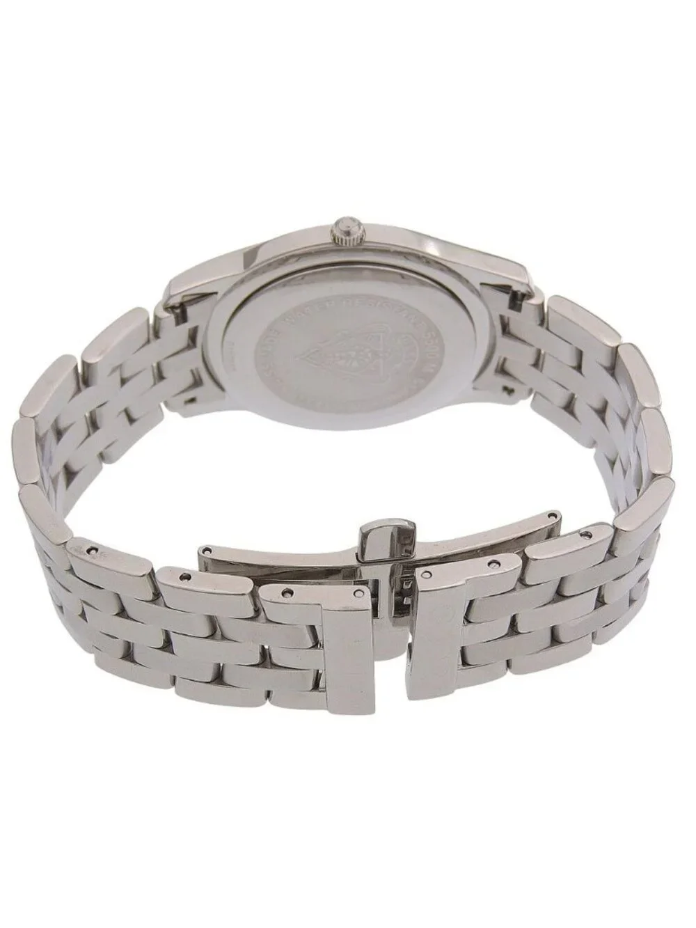 Gucci Class Stainless Steel Quartz Analog Display Black Dial Watch